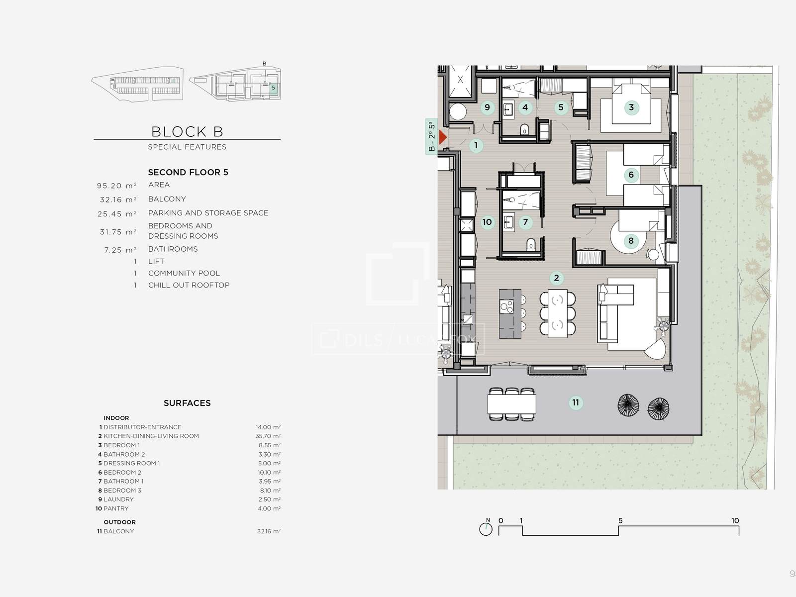 Apartment in Sitges, Barcelona, Spain 3 bedrooms, 113 sq.m. No. 150625