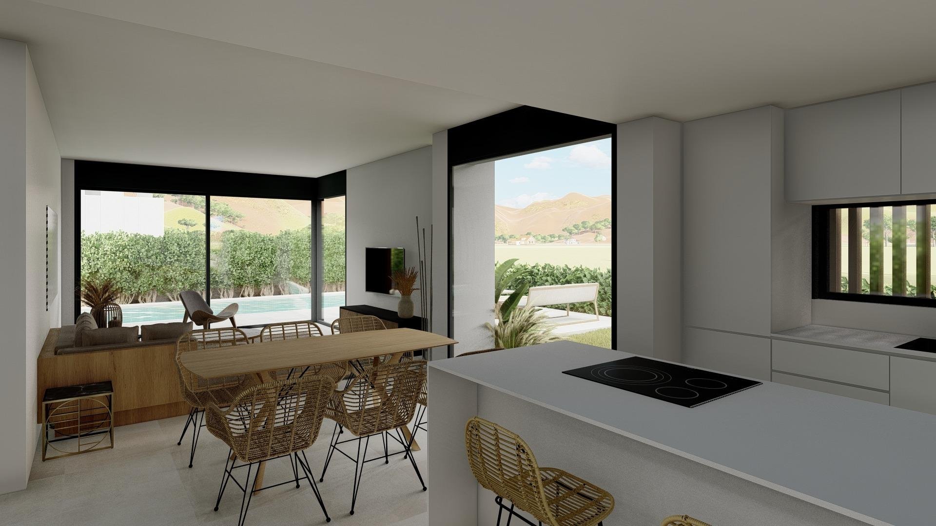 Villa a La Manga Club, Murcia, Spagna 3 camere da letto, 123 mq. N° 133688