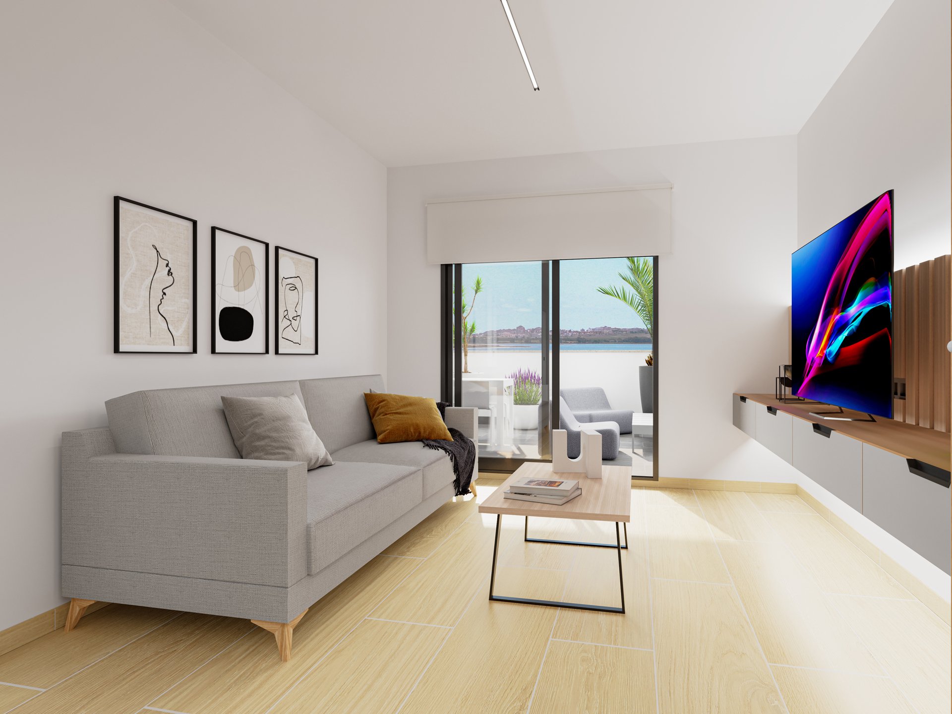 Apartment in Guardamar del Segura, Alicante, Spain 2 bedrooms, 85 sq.m. No. 117192