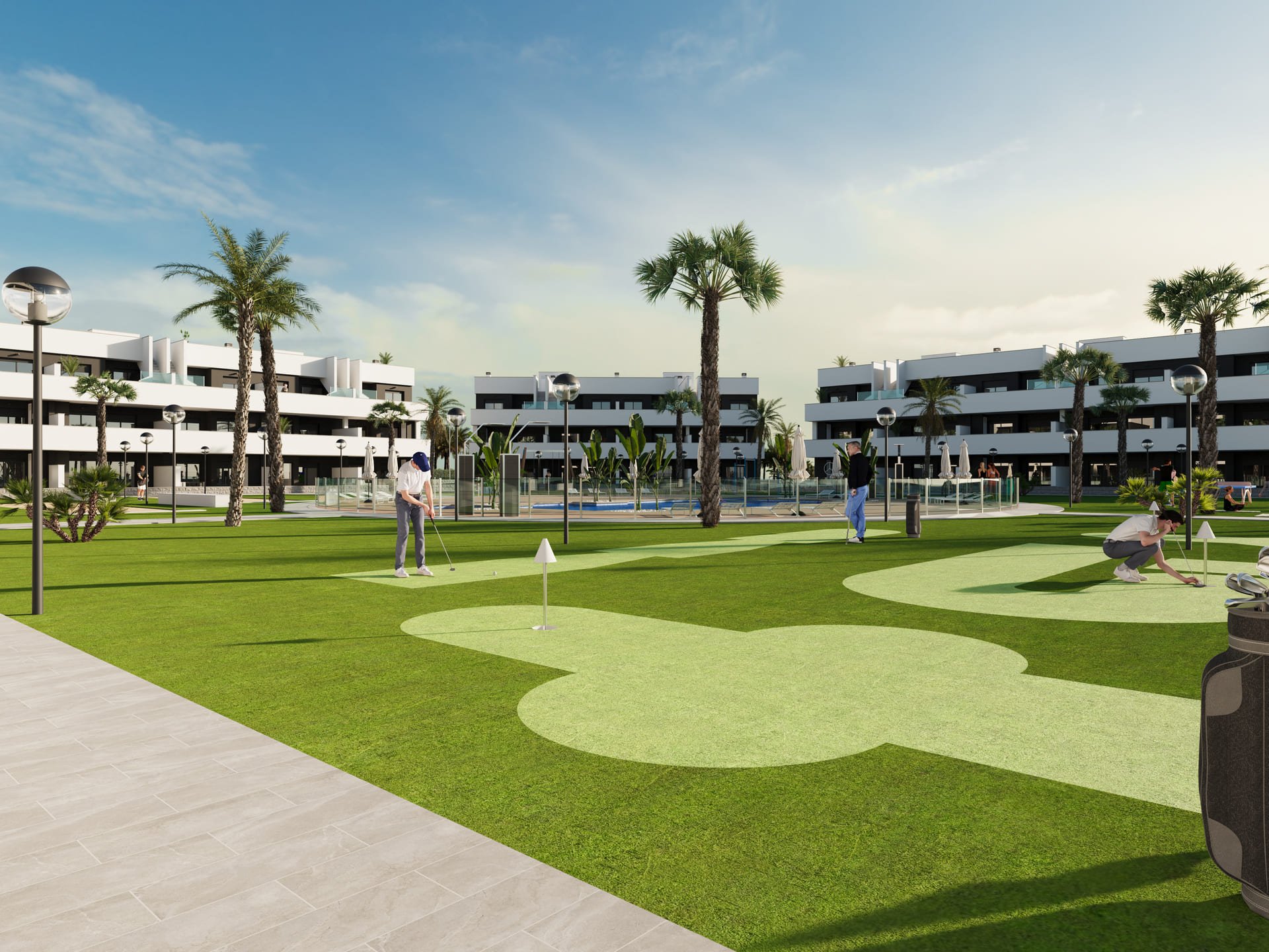Apartment in Guardamar del Segura, Alicante, Spain 2 bedrooms, 85 sq.m. No. 117192