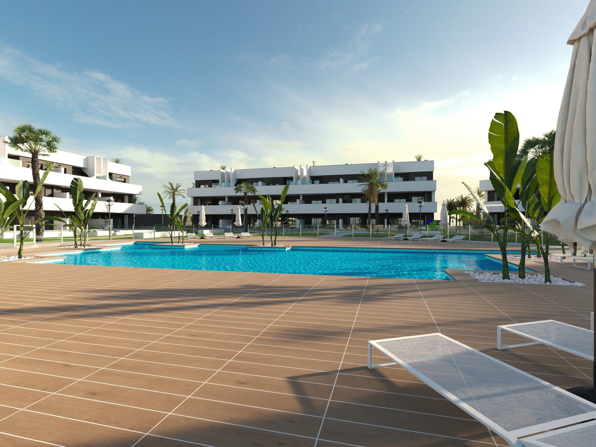 Apartment in Guardamar del Segura, Alicante, Spain 2 bedrooms, 85 sq.m. No. 117192