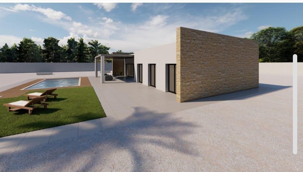 Villa i Pinoso, Alicante, Spanien 3 sovrum, 125 kvm. Nr. 165677