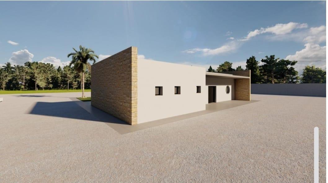 Villa i Pinoso, Alicante, Spanien 3 sovrum, 125 kvm. Nr. 165677