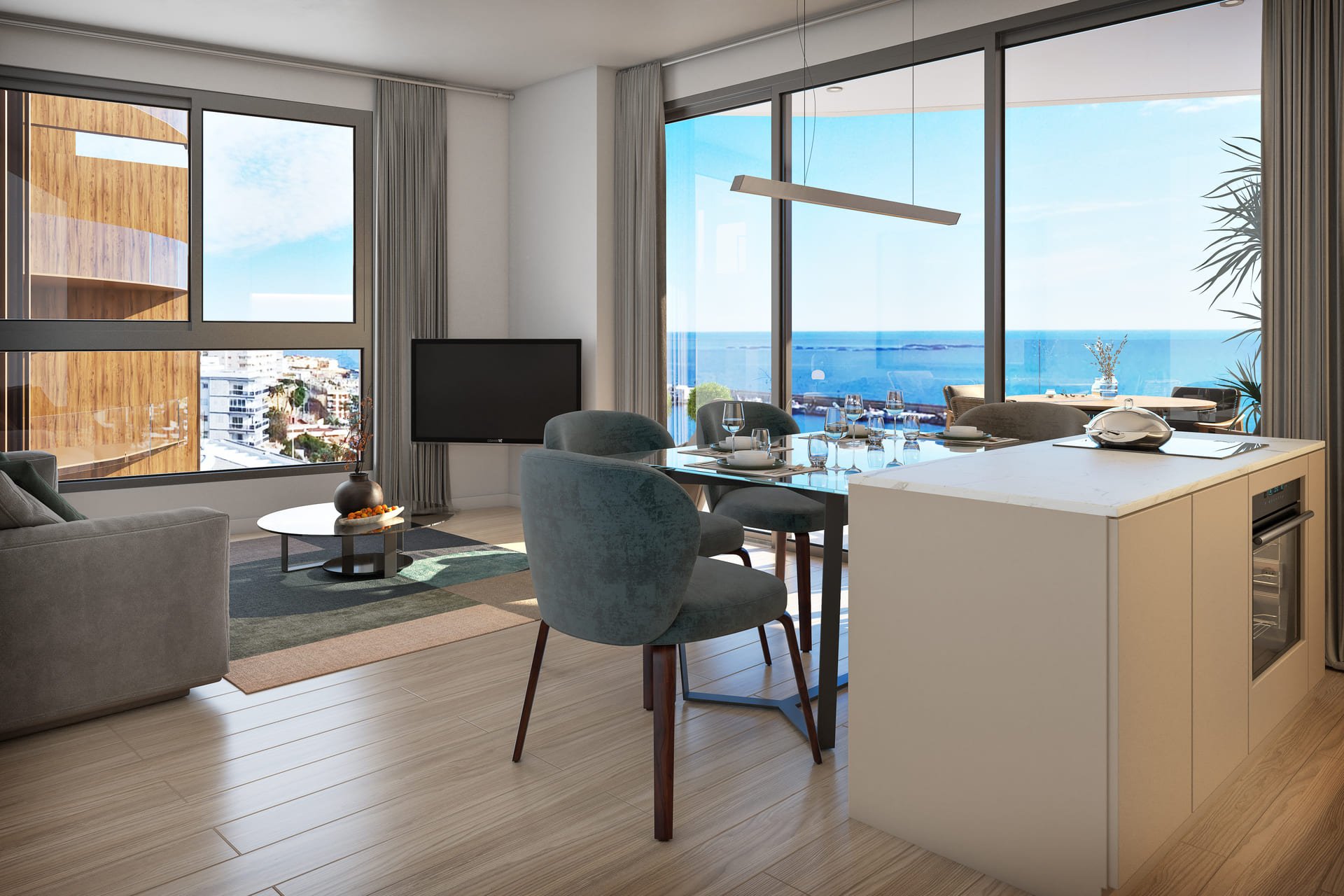 Dzīvoklis Vila Joiosa, Alicante, Spānijā 2 istabas, 170 m2 Nr. 133804