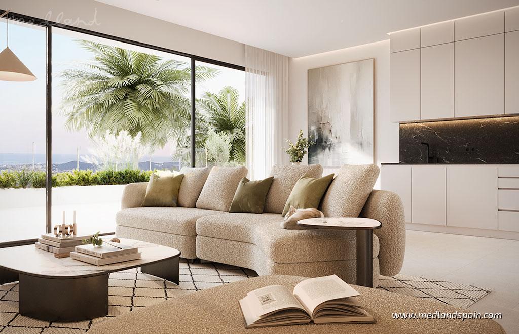 Apartment in Mijas Costa, Malaga, Spain 3 bedrooms, 356 sq.m. No. 196890