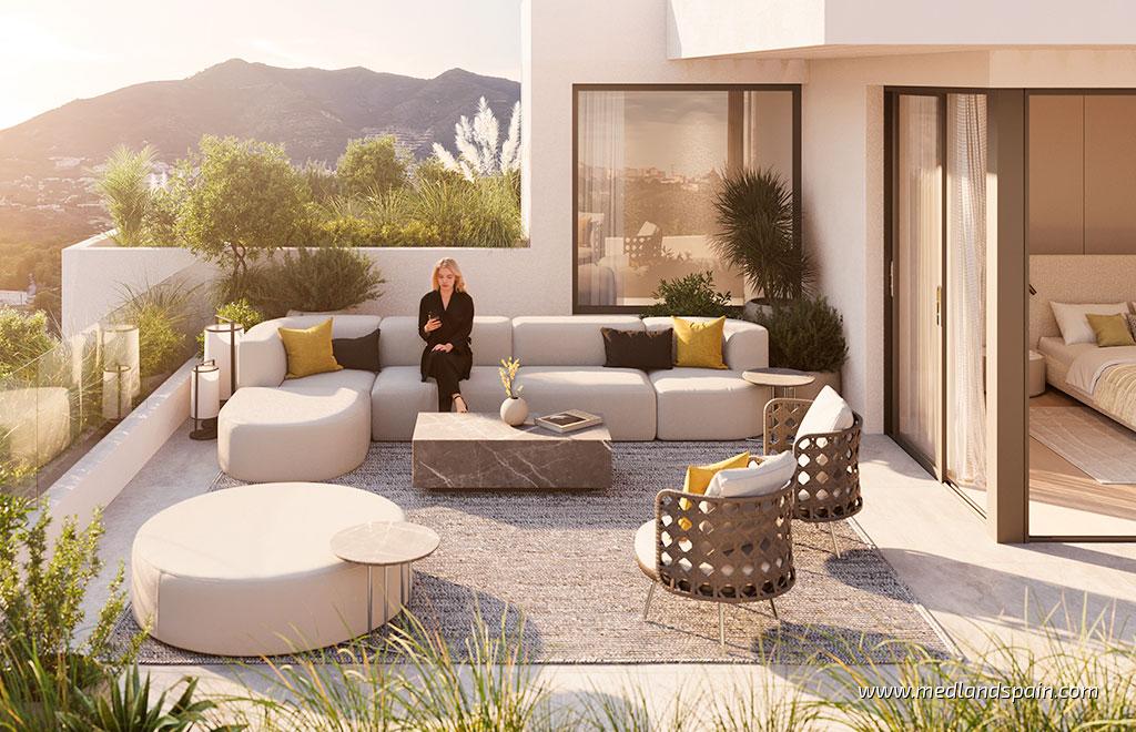 Apartment in Mijas Costa, Malaga, Spain 3 bedrooms, 356 sq.m. No. 196890