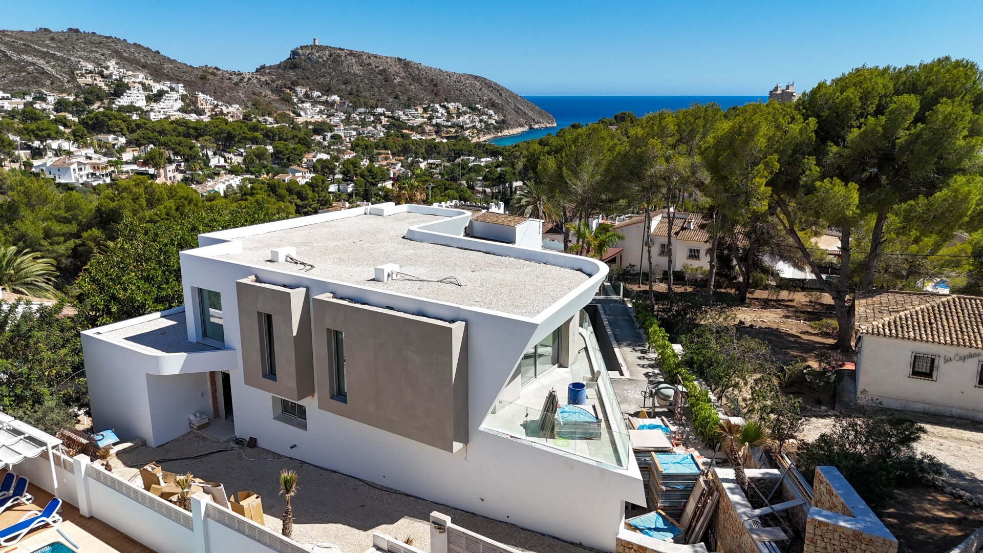Villa i Moraira, Alicante, Spanien 4 sovrum, 400 kvm. Nr. 73286