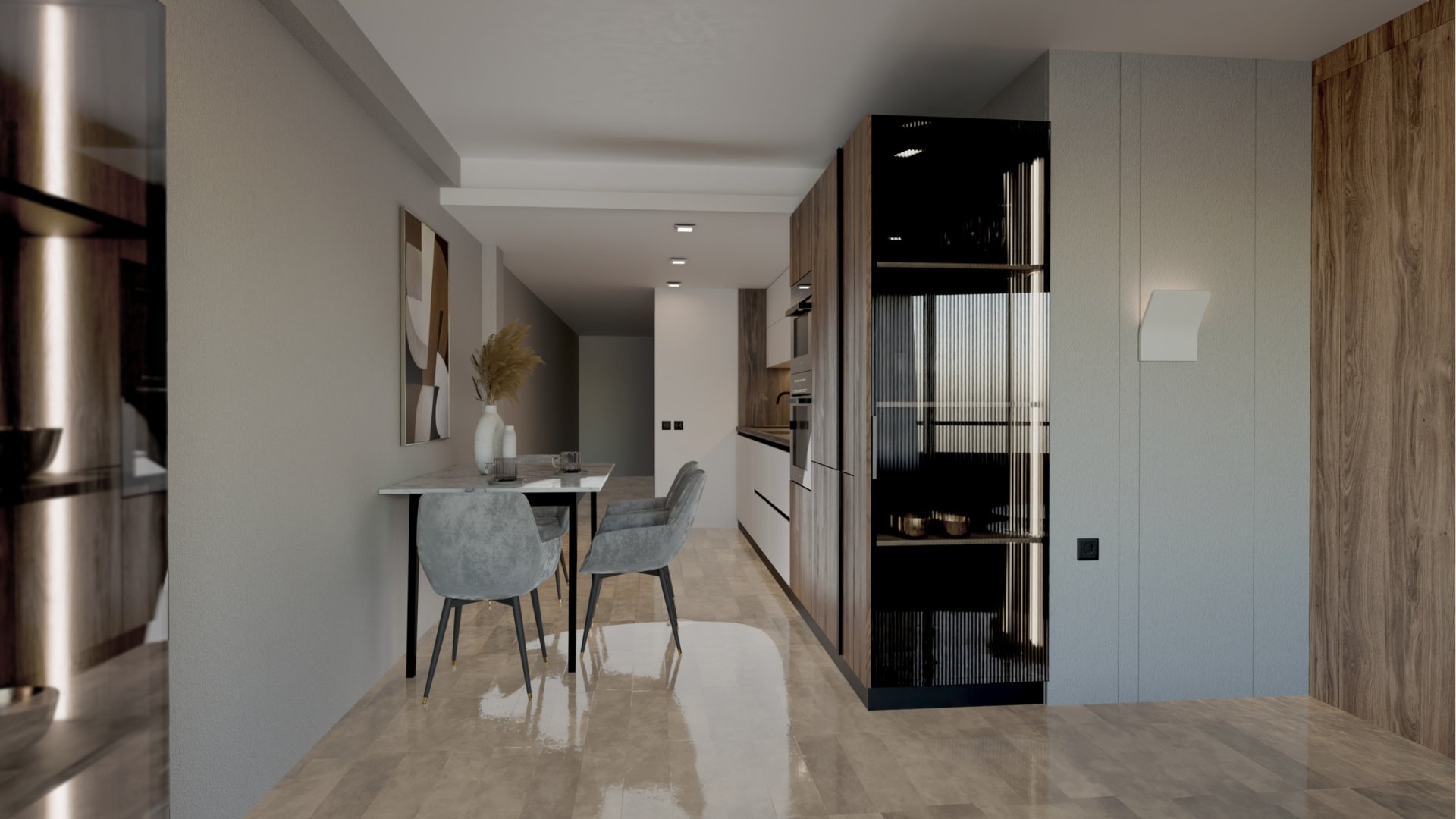 Appartamento a Alicante, Spagna 1 camera da letto, 84 mq. N° 163322