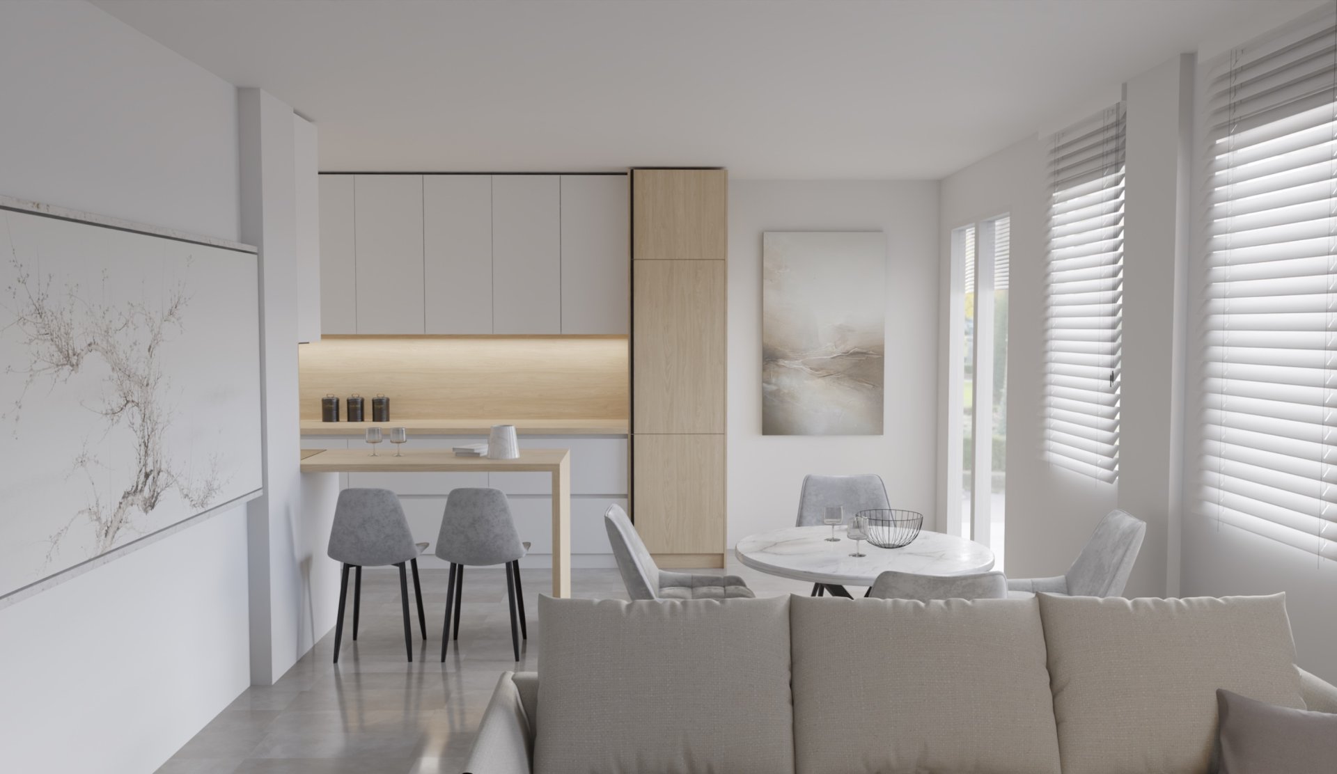 Appartamento a Alicante, Spagna 1 camera da letto, 84 mq. N° 163322