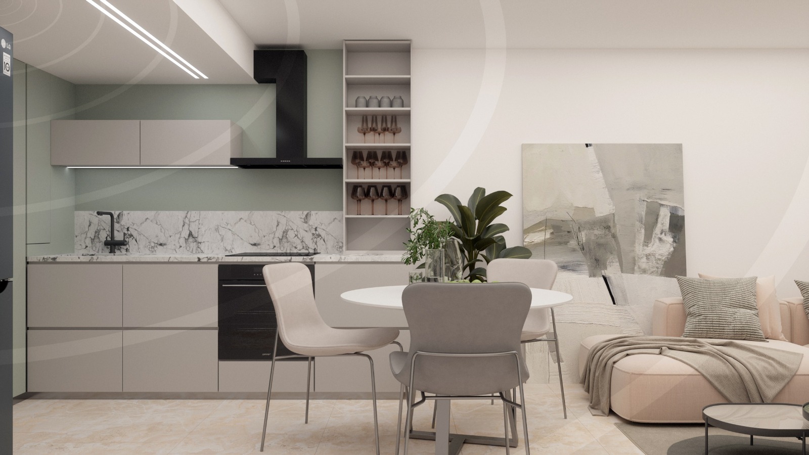 Appartamento a Alicante, Spagna 1 camera da letto, 84 mq. N° 163322
