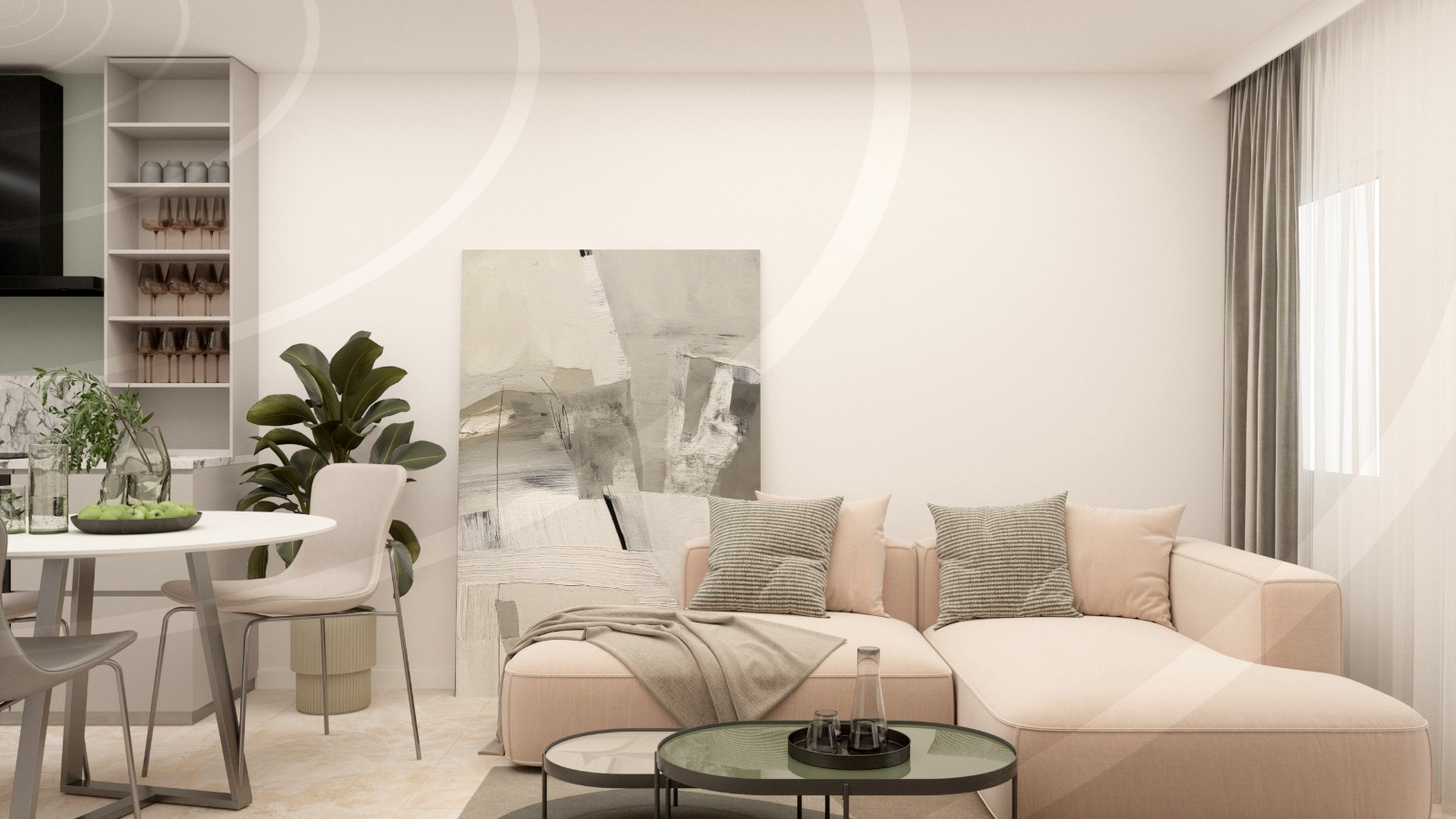 Appartamento a Alicante, Spagna 1 camera da letto, 84 mq. N° 163322
