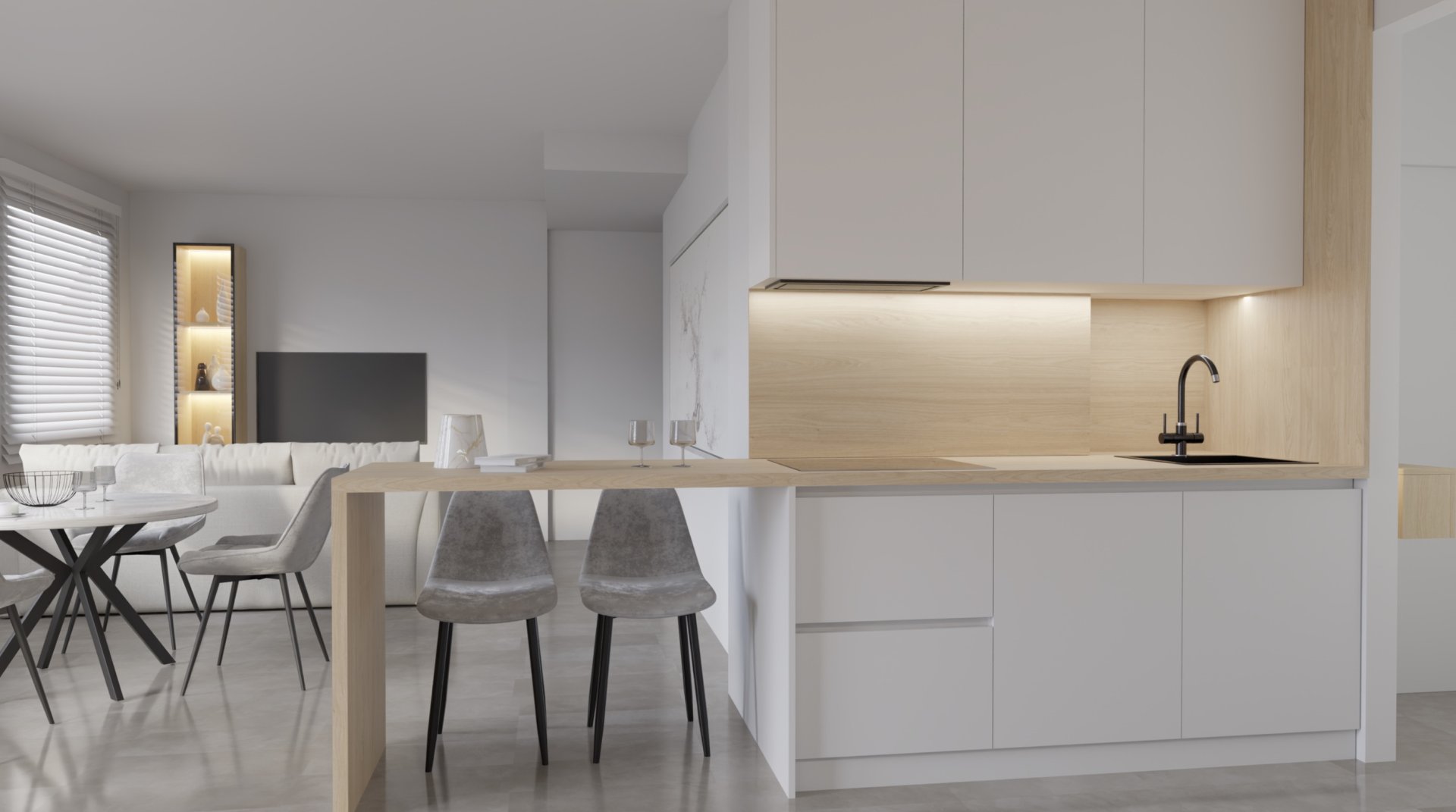 Appartamento a Alicante, Spagna 1 camera da letto, 84 mq. N° 163322