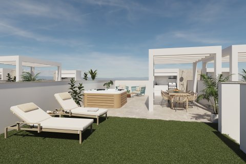 Bungalow i Pilar de la Horadada, Alicante, Spanien 3 sovrum, 67 kvm. Nr. 163471
