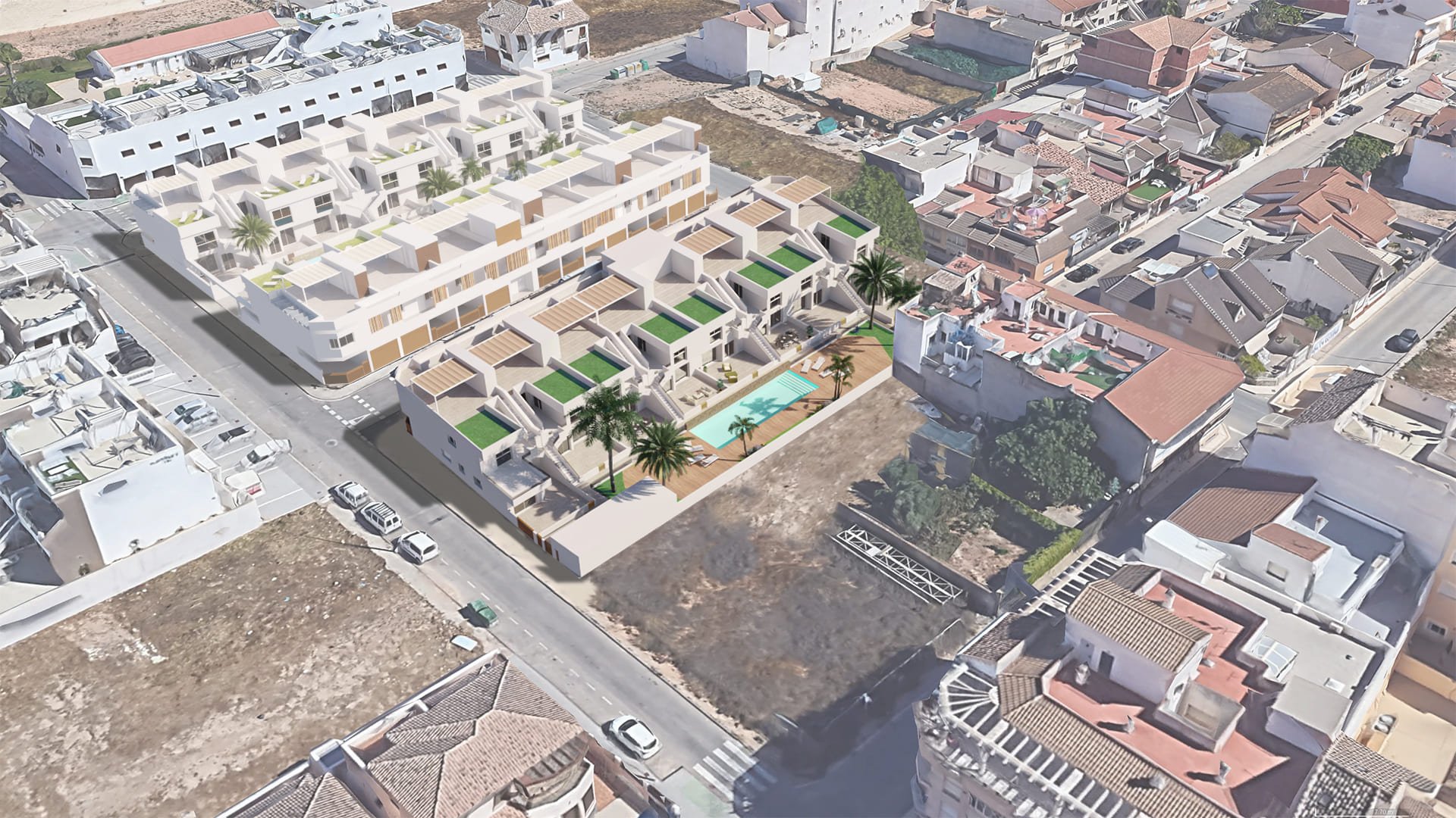 Bungalo Pilar de la Horadada, Alicante, Spānijā 2 istabas, 75 m2 Nr. 136194