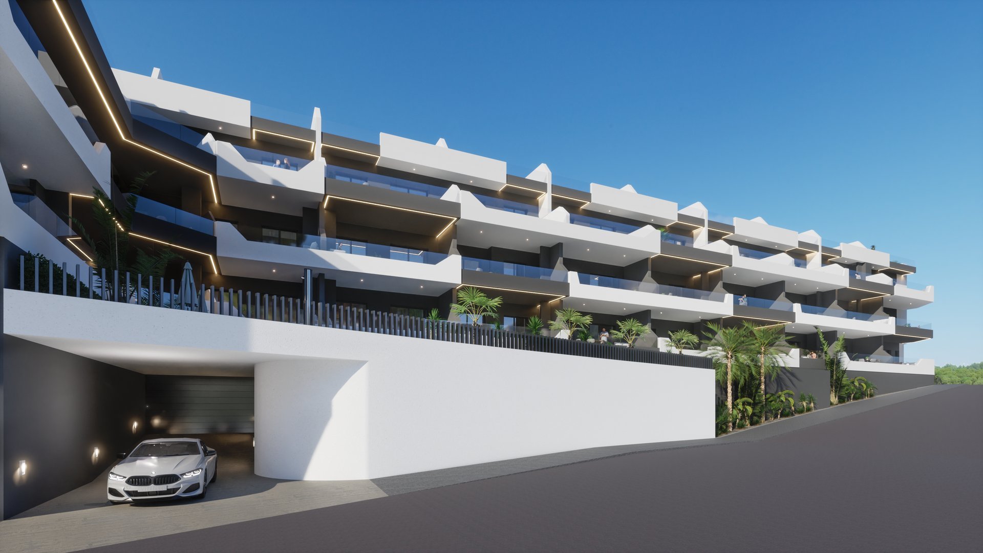 Lägenhet i Benijofar, Alicante, Spanien 2 sovrum,  Nr. 156565