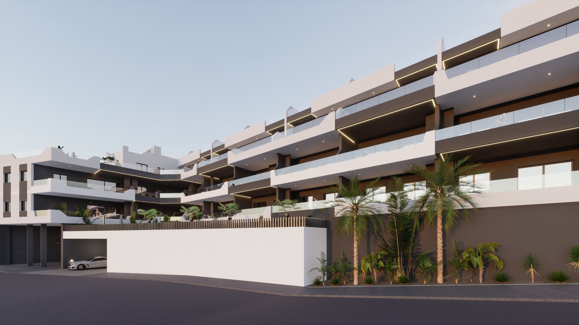 Lägenhet i Benijofar, Alicante, Spanien 2 sovrum,  Nr. 156565