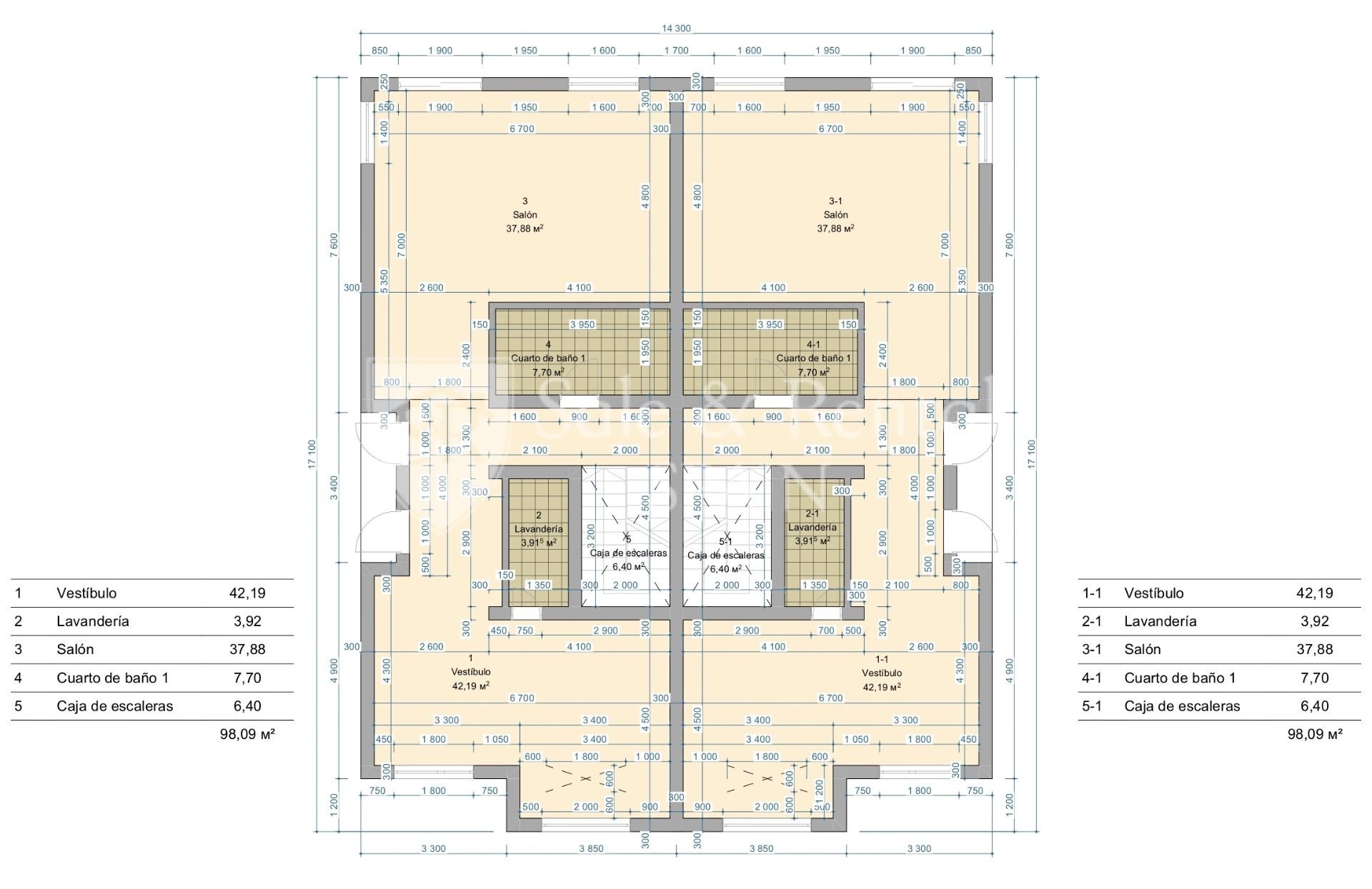 Hus i Lloret de Mar, Girona, Spanien 3 sovrum, 350 kvm. Nr. 166655