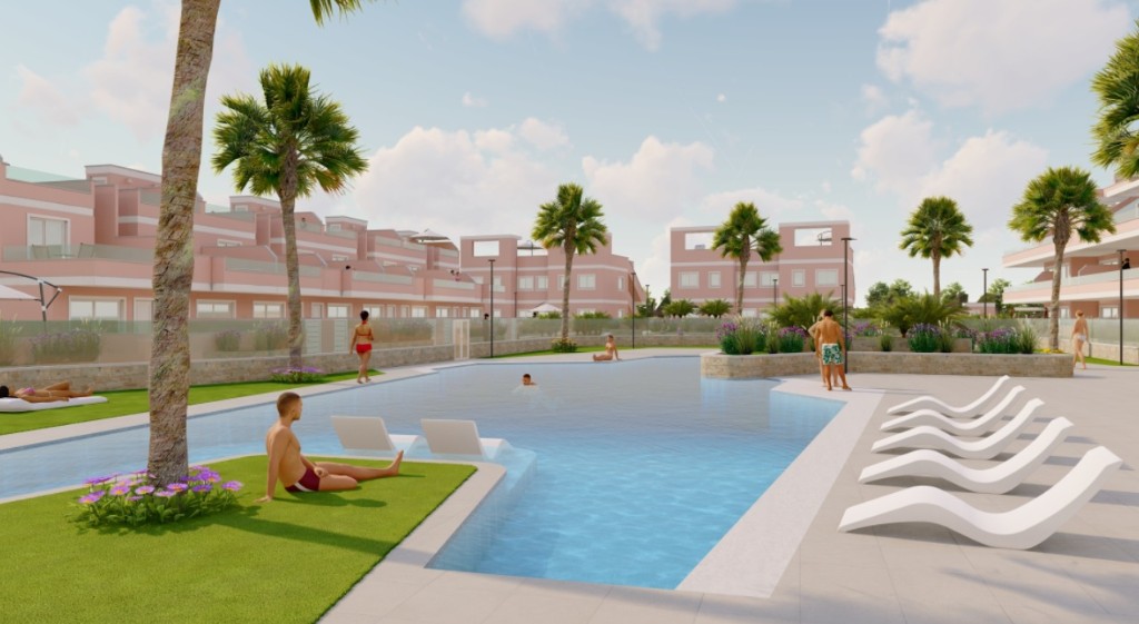 Rindu māja Pilar de la Horadada, Alicante, Spānijā 3 istabas, 81 m2 Nr. 145307