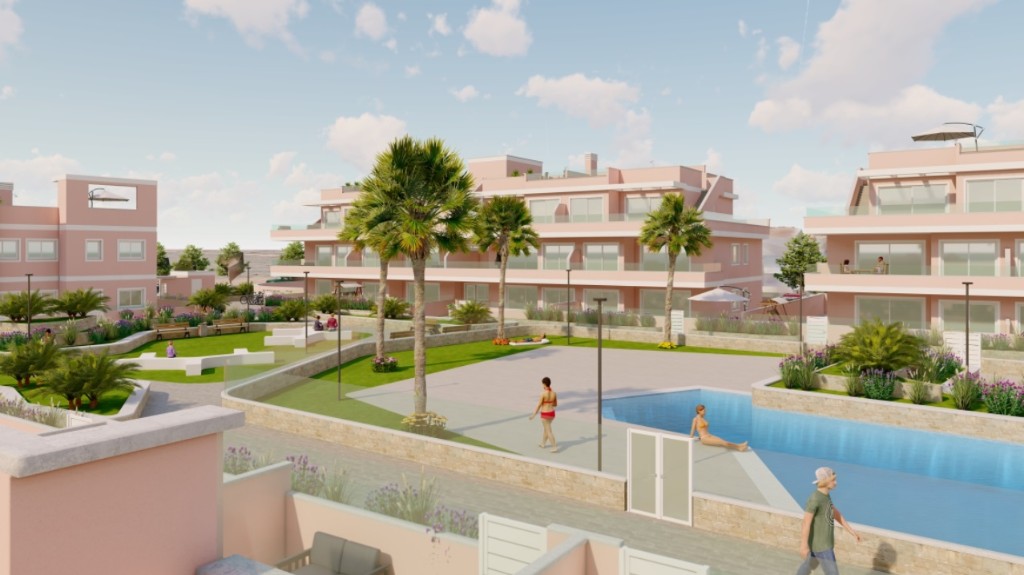 Rindu māja Pilar de la Horadada, Alicante, Spānijā 3 istabas, 81 m2 Nr. 145307