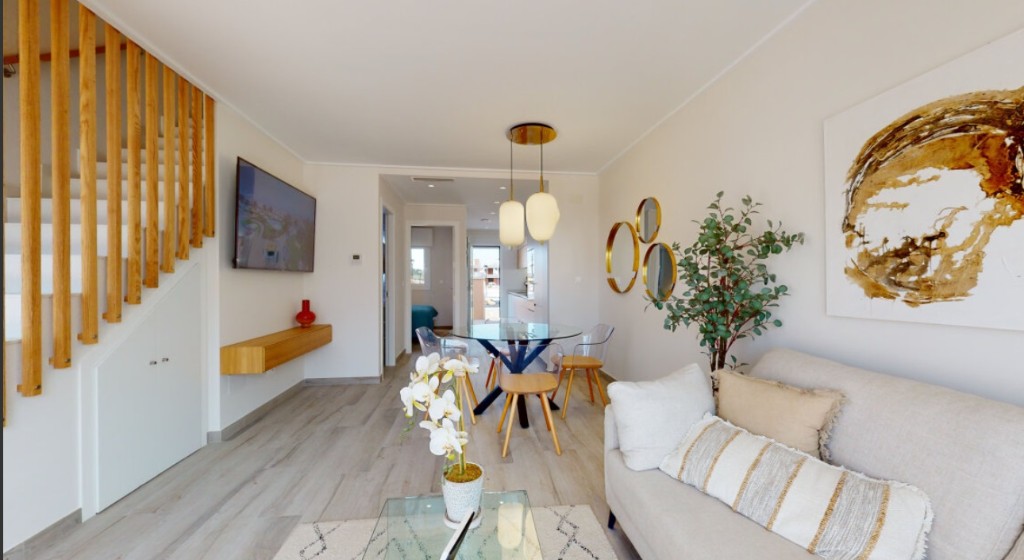 Rindu māja Pilar de la Horadada, Alicante, Spānijā 3 istabas, 81 m2 Nr. 145307