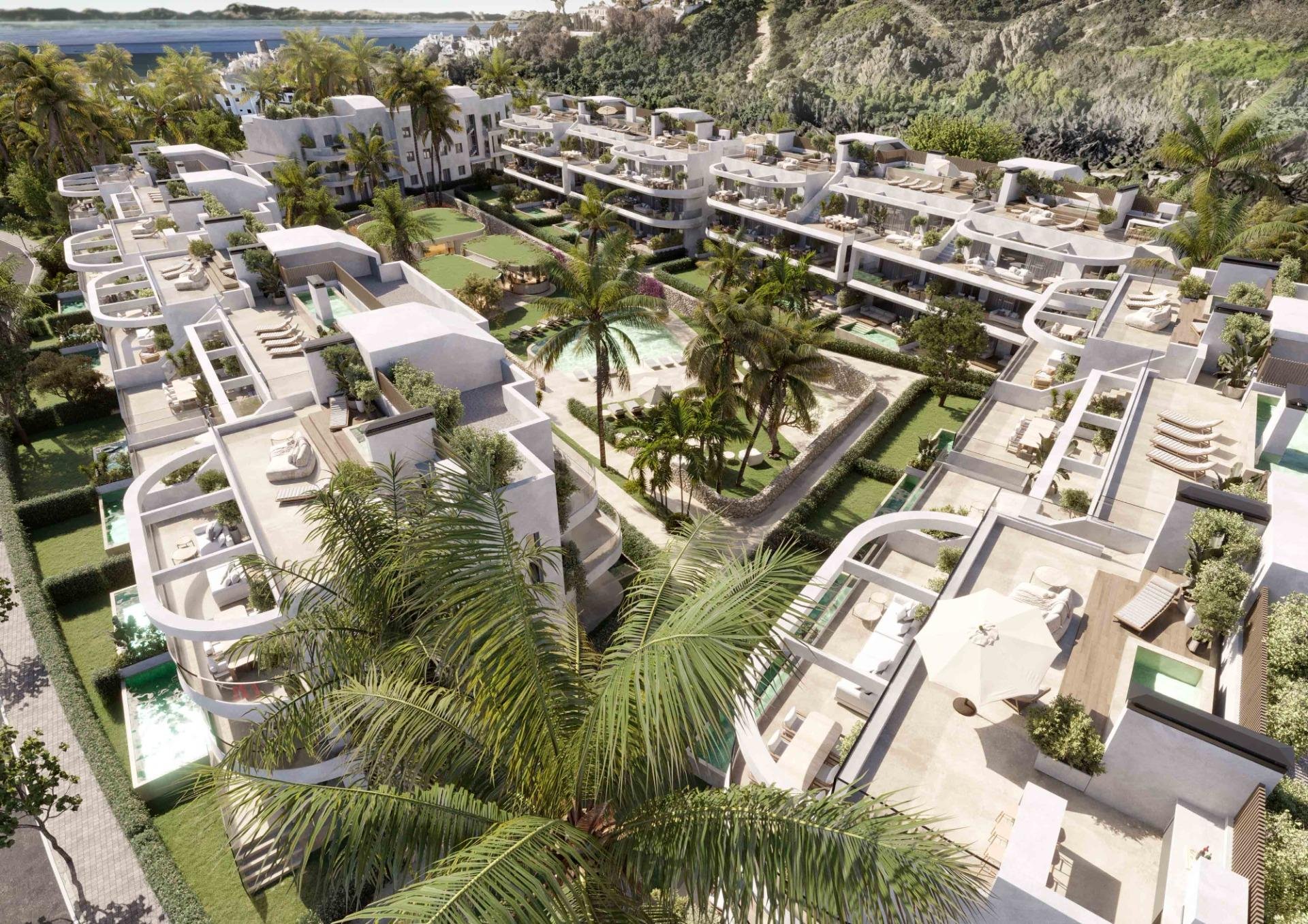Apartment in Estepona, Malaga, Spain 3 bedrooms, 136 sq.m. No. 181362