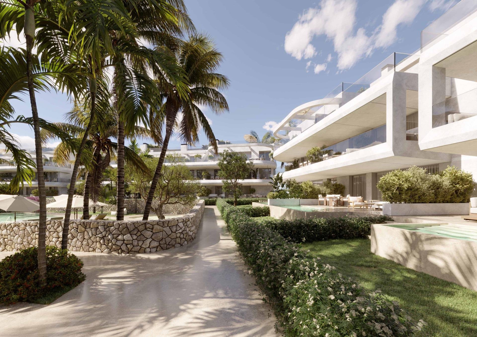 Apartment in Estepona, Malaga, Spain 3 bedrooms, 136 sq.m. No. 181362