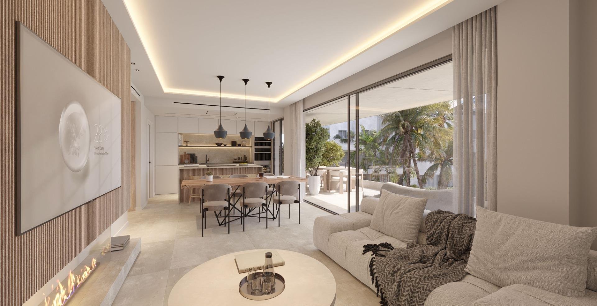 Apartment in Estepona, Malaga, Spain 3 bedrooms, 136 sq.m. No. 181362