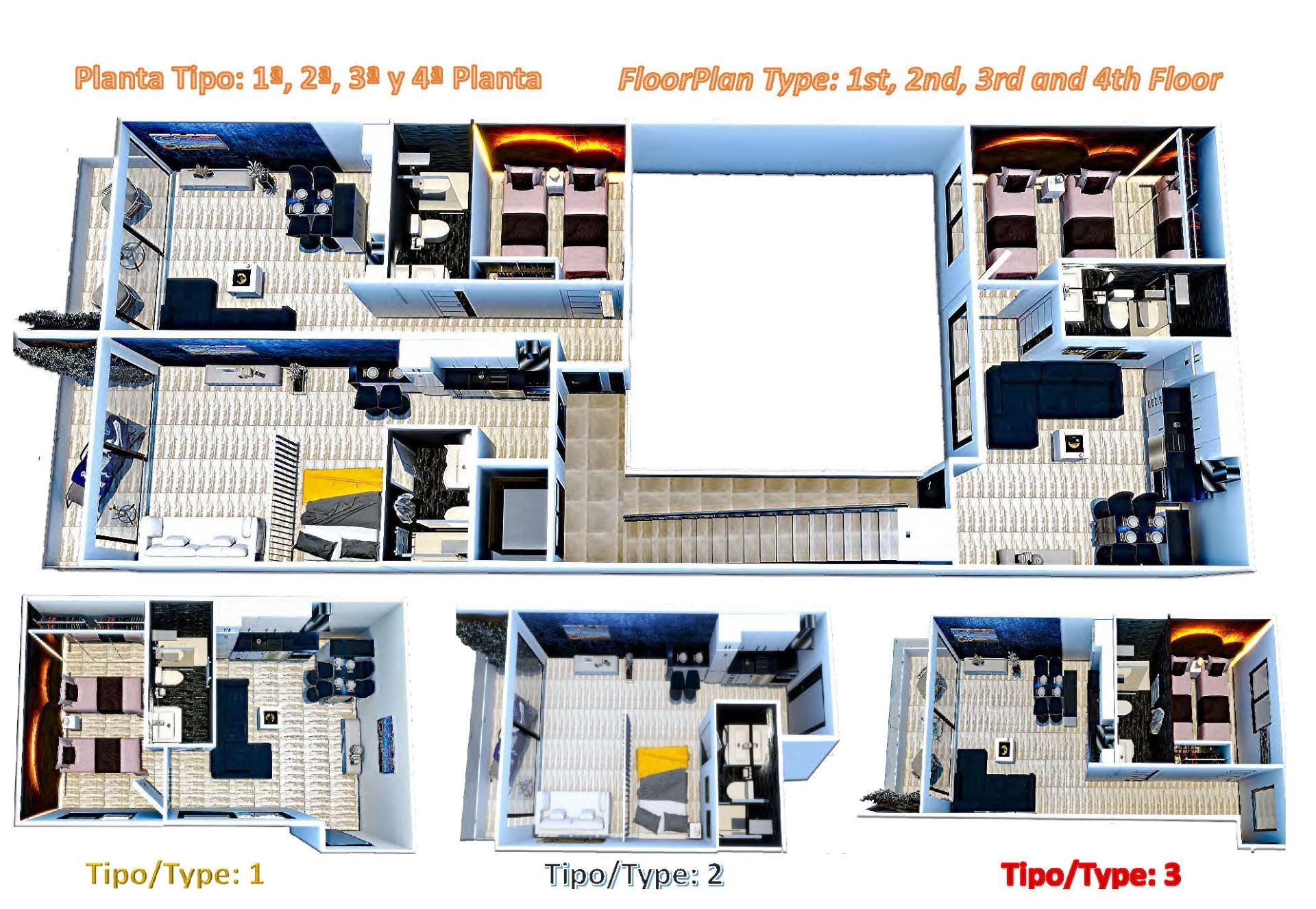 Apartment in Torrevieja, Alicante, Spain 35 sq.m. No. 142051