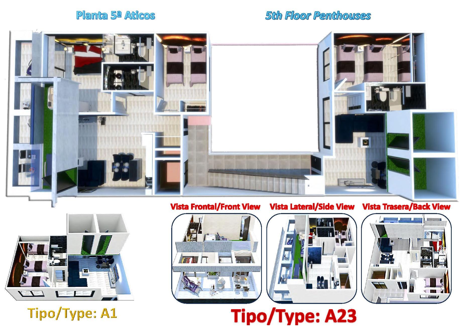Dzīvoklis Torrevieja, Alicante, Spānijā 1 istaba, 35 m2 Nr. 142052