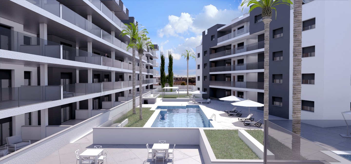 Appartamento a Los Alcazares, Murcia, Spagna 3 camere da letto, 112 mq. N° 80957