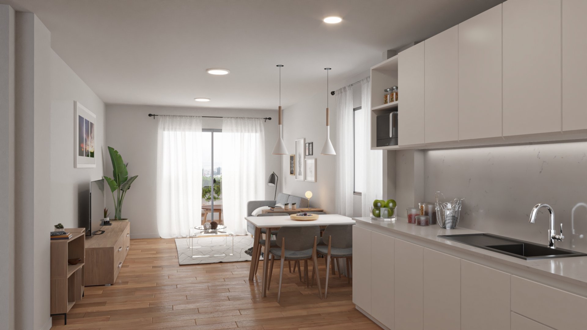 Lägenhet i Mijas, Malaga, Spanien 2 sovrum, 70 kvm. Nr. 180588