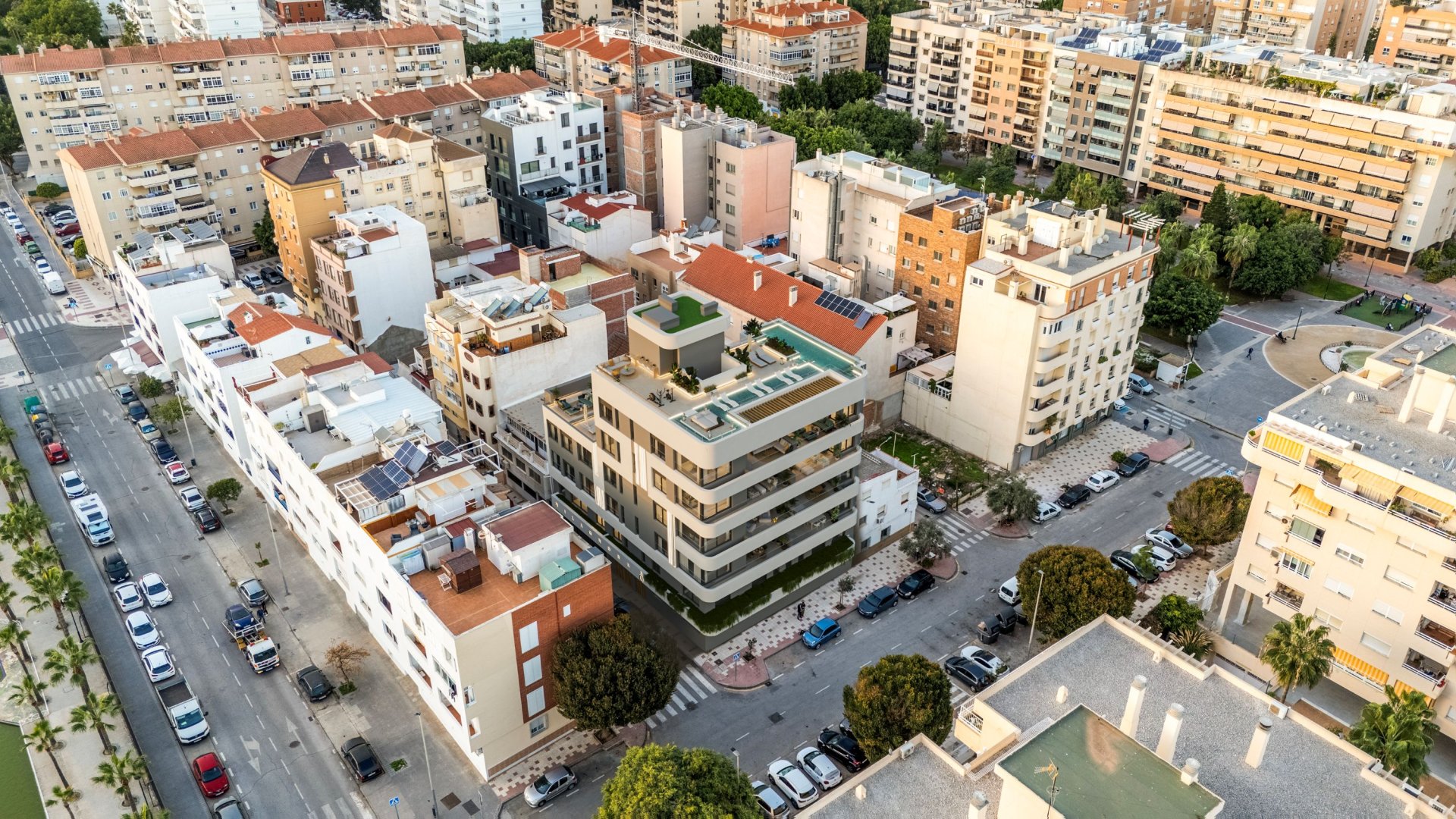 Apartment in Malaga, Spain 2 bedrooms, 124 sq.m. No. 180586