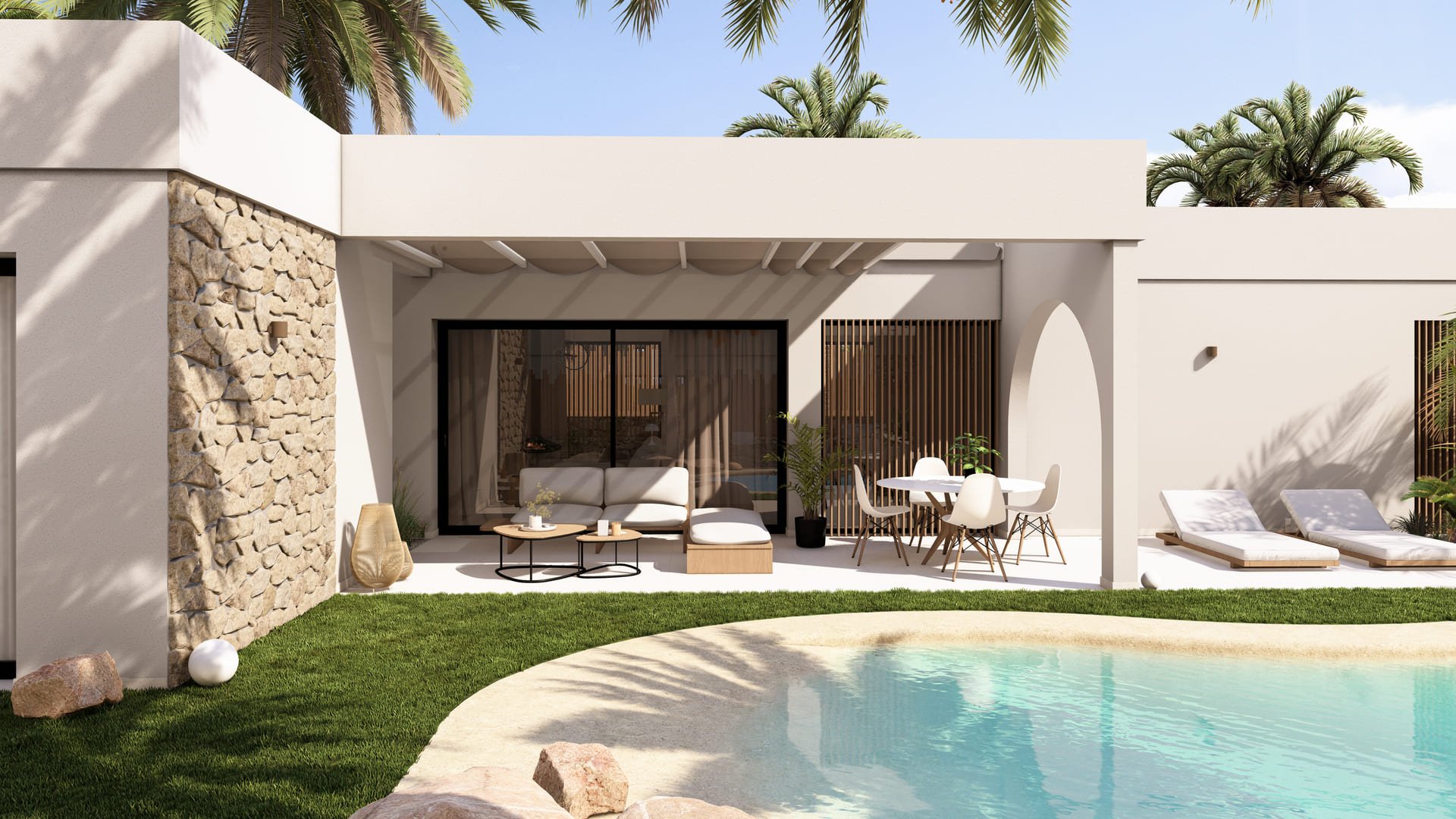 Villa à Murcia, Espagne 2 chambres, 115 m2 No. 136431