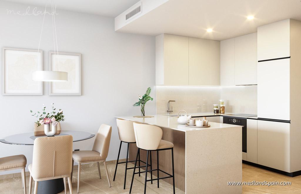 Appartamento a Los Alcazares, Murcia, Spagna 2 camere da letto, 84 mq. N° 164732