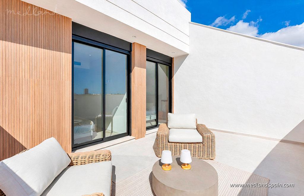 Villa a Los Alcazares, Murcia, Spagna 3 camere da letto, 115 mq. N° 164738