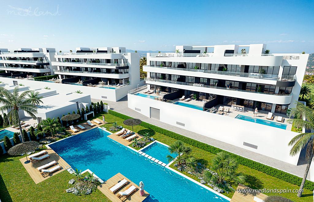 Apartamento en Los Alcázares, Murcia, España 2 dormitorios, 86 m2 No. 164733