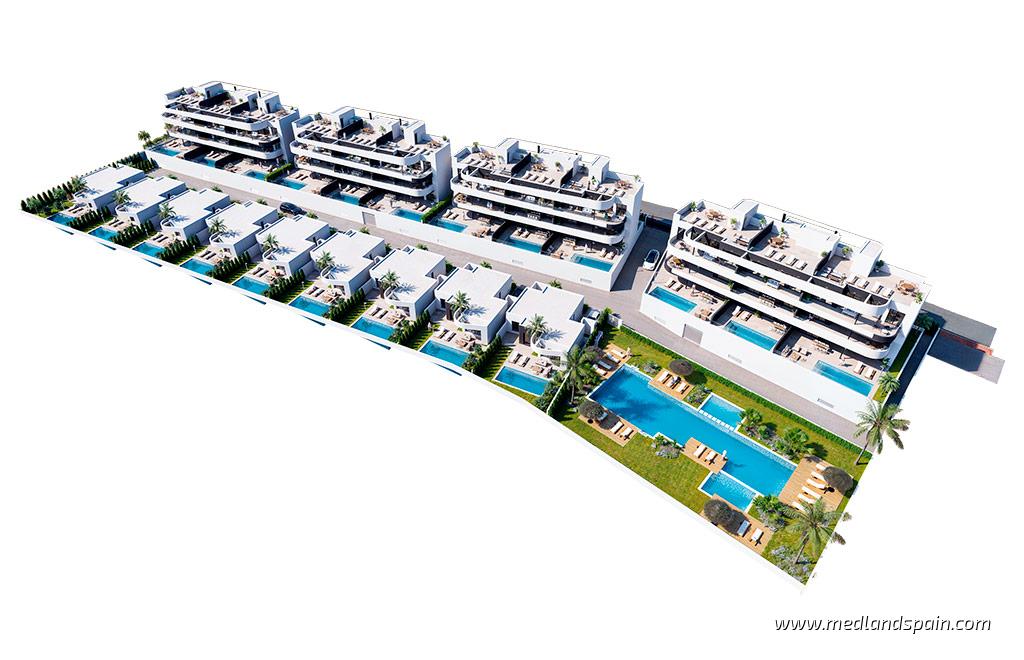Apartamento en Los Alcázares, Murcia, España 2 dormitorios, 86 m2 No. 164733