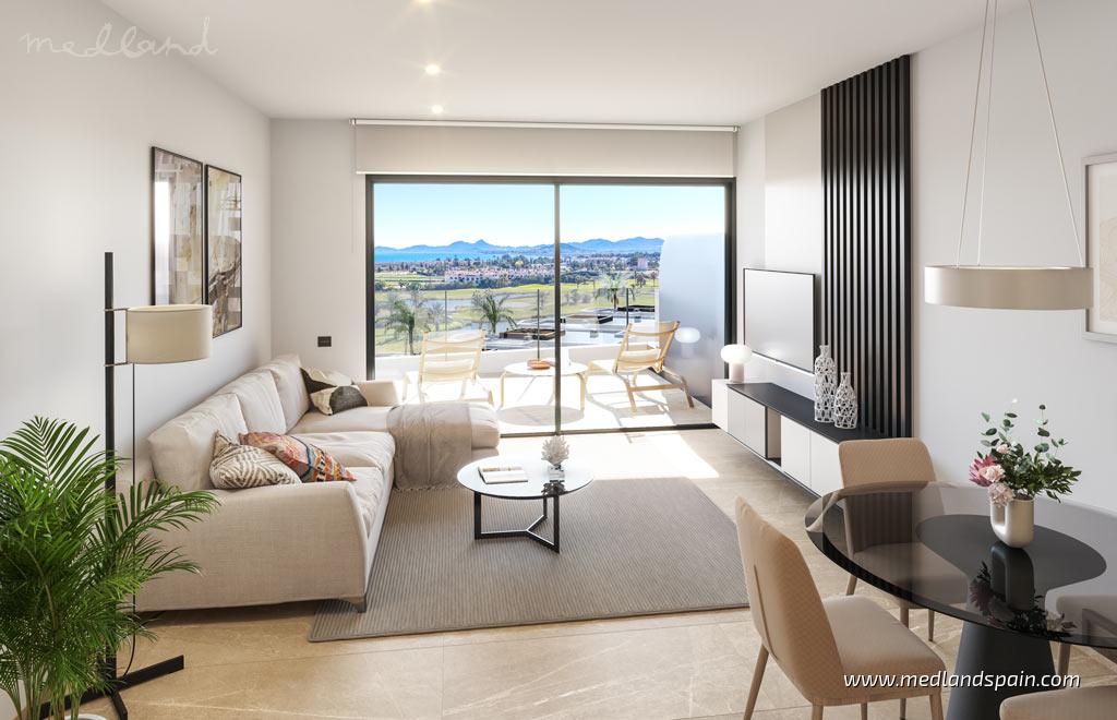 Apartamento en Los Alcázares, Murcia, España 2 dormitorios, 86 m2 No. 164733