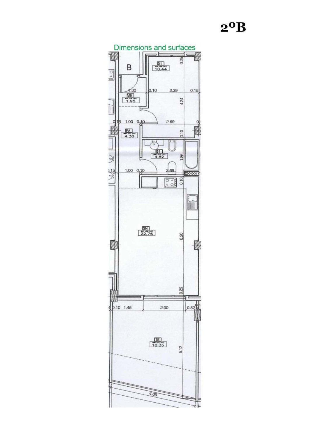 Apartment in Relleu, Alicante, Spain 1 bedroom, 70 sq.m. No. 179506