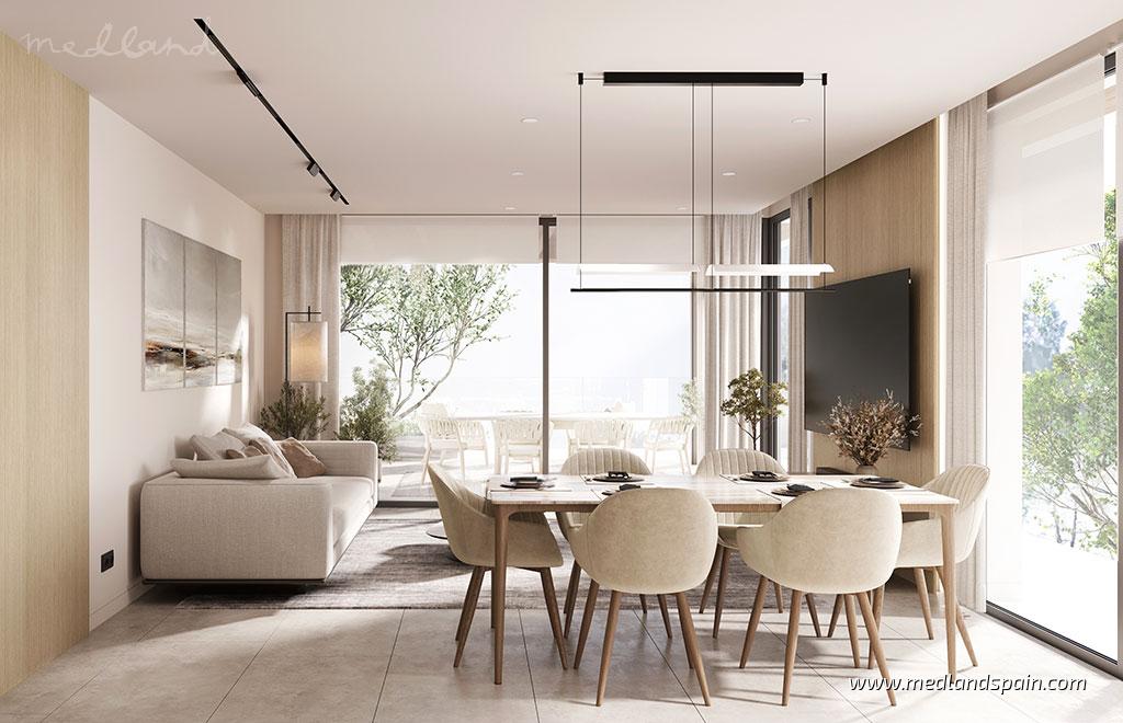 Appartamento a Estepona, Malaga, Spagna 3 camere da letto, 122 mq. N° 166177