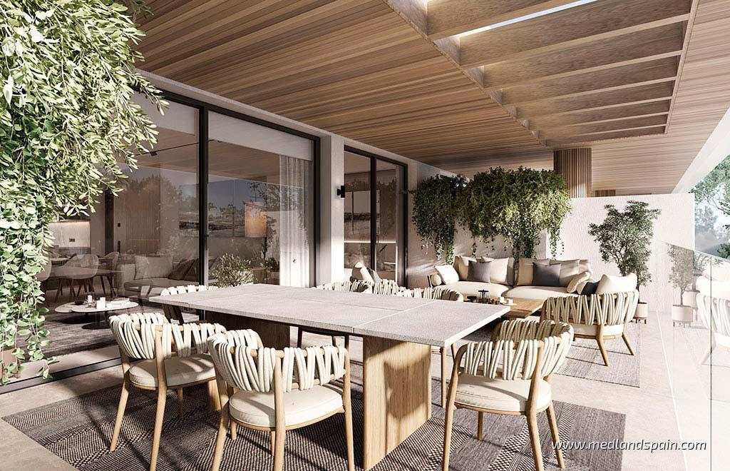 Huoneisto Estepona, Malaga, Espanja 2 makuuhuonetta, 104 m2 No. 166176