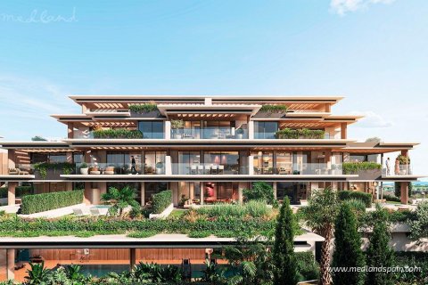 Appartamento a Estepona, Malaga, Spagna 3 camere da letto, 118 mq. N° 166173