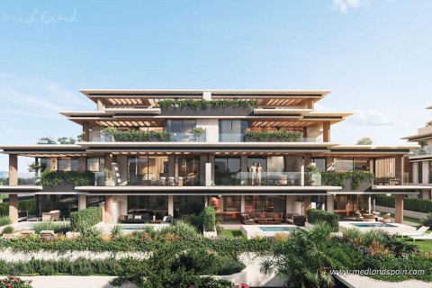 Apartamento en Estepona, Málaga, España 4 dormitorios, 143 m2 No. 166175