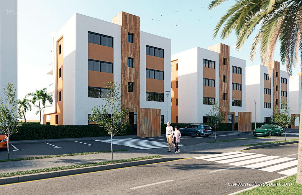 Apartment in Murcia, Spain 2 bedrooms, 78 sq.m. No. 166174