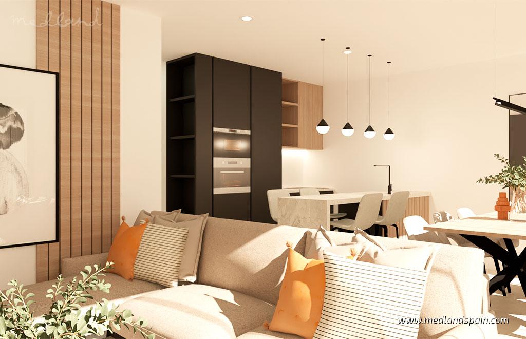 Apartment in Murcia, Spain 2 bedrooms, 78 sq.m. No. 166174