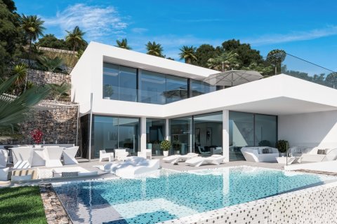 Villa in Calpe, Alicante, Spain 4 bedrooms, 440 sq.m. No. 80540