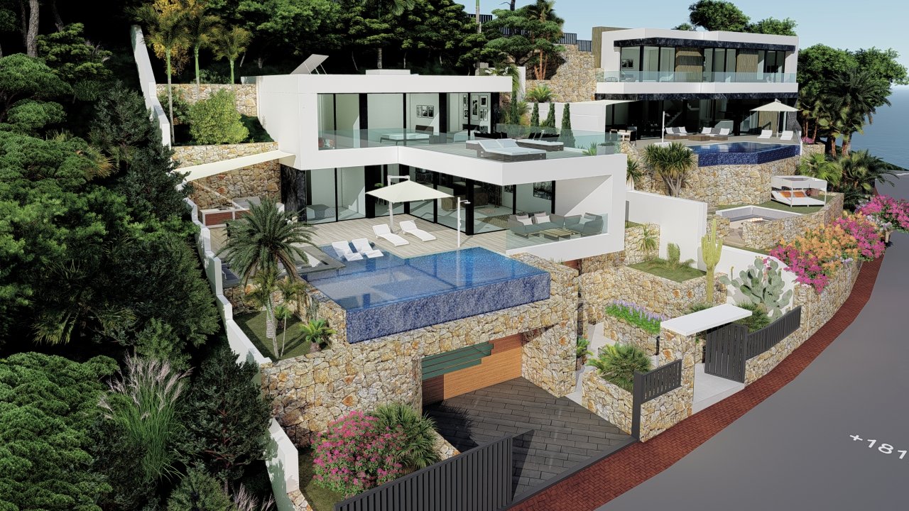 Villa en Calpe, Alicante, España 4 dormitorios, 440 m2 No. 80540
