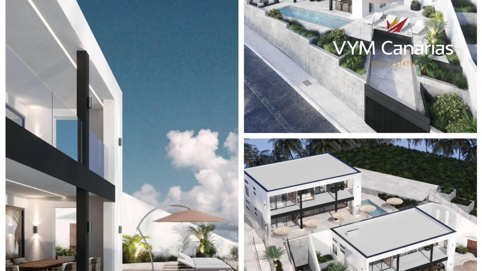 Villa i San Eugenio, Tenerife, Spanien 5 sovrum, 450 kvm. Nr. 67648