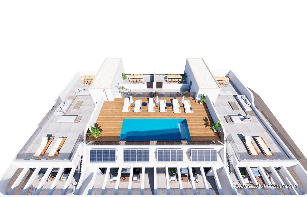 Appartamento a Benijofar, Alicante, Spagna 3 camere da letto, 84 mq. N° 177454