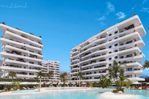 Apartment in Villajoyosa, Alicante, Spain 3 bedrooms, 118 sq.m. No. 177458